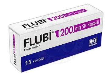 FLUBI 200 MG 15 FILM SR KAPSUL
