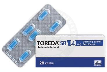 TOREDA SR 4 MG 28 UZATILMIS SALIMLI SERT KAPSUL