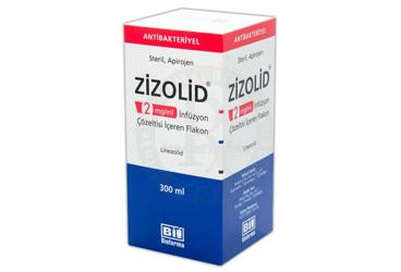 ZIZOLID 2MG/ML INFIZYON COZELTISI ICEREN 300 ML FLAKON
