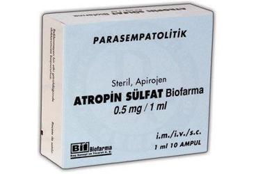 ATROPIN SULFAT BIOFARMA  0,50 MG/1 ML 10 AMPUL