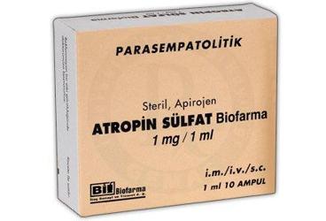 ATROPIN BIOFARMA  1 MG 10 AMPUL