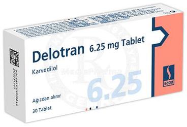 CARVESAN 6,25 MG 30 TABLET