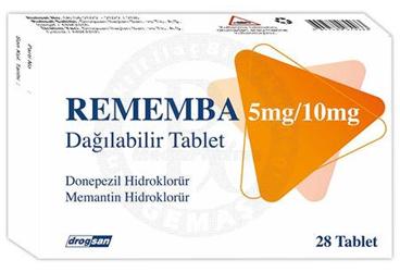 REMEMBA 5 MG/10 MG DAGILABILIR TABLET (28 TABLET)