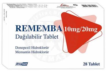 REMEMBA 10 MG/20 MG DAGILABILIR TABLET (28 TABLET)