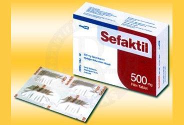 SEFAKTIL 500 MG 20 FILM TABLET