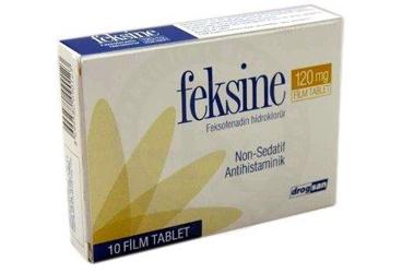FEKSINE 120 MG 10 FILM TABLET