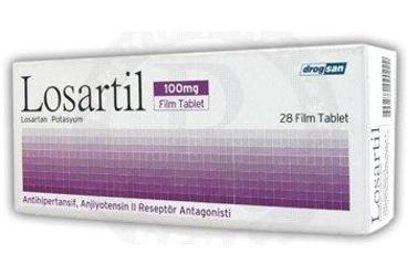 LOSARTIL 100 MG 28 FILM TABLET