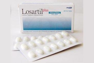 LOSARTIL PLUS 100 MG/25MG 28 FILM TABLET