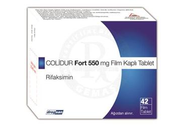 COLIDUR FORT 550MG FILM KAPLI TABLET (42 TABLET)