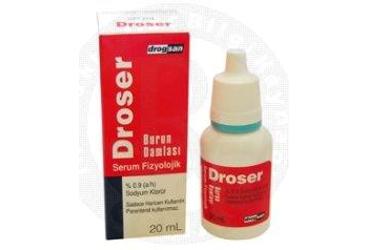 DROSER 180 MG/20 ML BURUN DAMLASI,COZELTI 20 ML