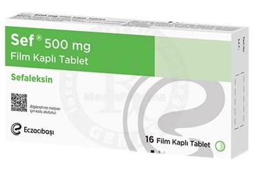 SEF 500 MG 16 TABLET
