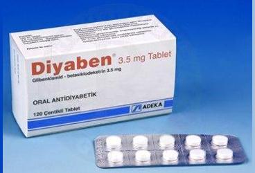 DIYABEN 3,5 MG 120 TABLET