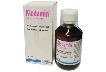 KLODAMIN %0.12/ % 0.15 GARGARA (200 ML)