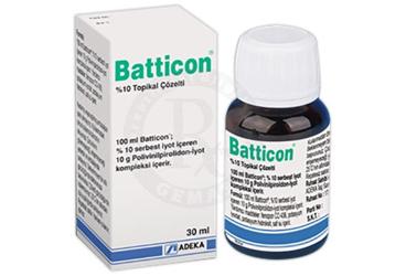 BATTICON %10 TOPIKAL COZELTI (30 ML)