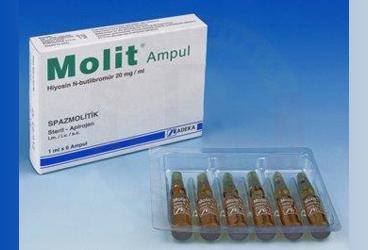 MOLIT 20 MG/ML IM/SC/IV ENJEKSIYONLUK COZELTI (6 ADET)
