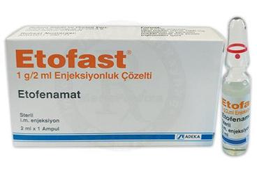 ETOFAST 1 GR/2 ML IM ENJEKSIYONLUK COZELTI