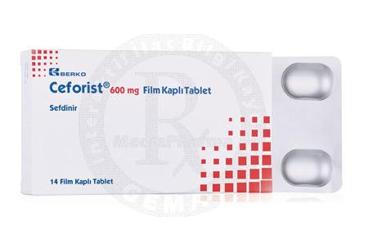 CEFORIST 600 MG FILM KAPLI TABLET (14 TABLET)