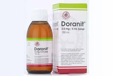 DORANIT 2,5 MG/5 ML 150 ML SURUP
