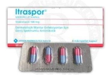 ITRASPOR 100 MG  4 MIKROPELLET KAPSUL