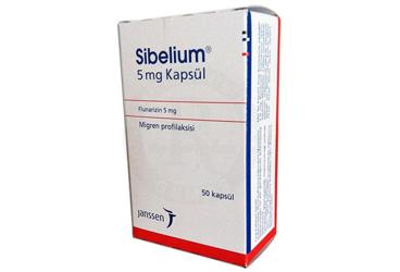 SIBELIUM  5 MG 50 KAPSUL