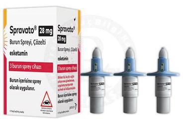 SPRAVATO 28 MG BURUN SPREYI, COZELTI (3 ADET)
