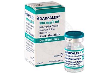 DARZALEX 100 MG/5 ML INFUZYONLUK COZELTI HAZIRLAMAK ICIN KONSANTRE