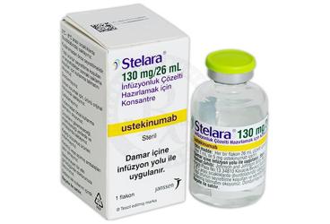 STELARA 130 MG / 26 ML INFUZYONLUK COZELTI HAZIRLAMAK ICIN KONSANTRE