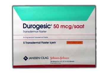 DUROGESIC 50 MCG/SAAT 5 TRANSDERMAL FLASTER