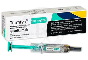TREMFYA 100 MG/ML ENJEKSIYONLUK COZELTI ICEREN KULLANIMA HAZIR ENJEKTOR