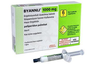 BYANNLI 1000 MG ENJEKSIYONLUK UZATILMIS SALIMLISUSPANSIYON ICEREN KULLANIMA HAZIR ENJEKTOR (1 ADET)