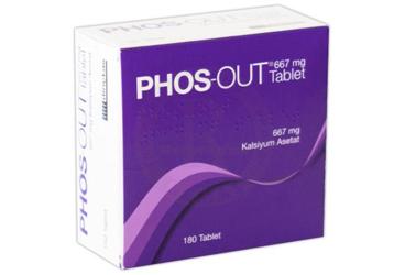 PHOS-OUT 667 MG 180 TABLET