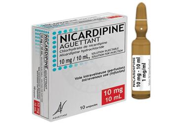 NICARDIPINE AGUETTANT 10 MG/10 ML ENJEKSIYONLUK COZELTI (10 AMPUL)