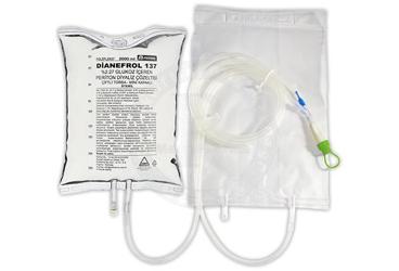 DIANEFROL 137 %2.27 GLUKOZ ICEREN PERITON DIYALIZ COZELTISI 2000 ML CIFT TORBA MINI KAPAKLI