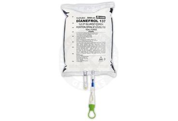 DIANEFROL 137 %2.27 GLUKOZ ICEREN PERITON DIYALIZ COZELTISI 5000 ML. TEKLI TORBA