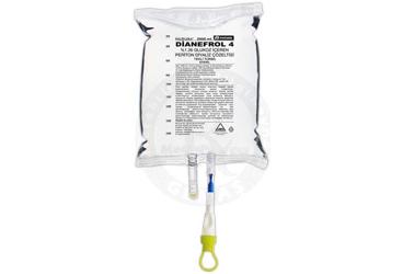 DIANEFROL 4 %1,36 GLUKOZ ICEREN PERITON DIYALIZ COZELTISI TEKLI TORBA 2000 ML