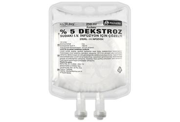 POLIFLEKS %5 DEKSTROZ 250 ML SOL. SETLI