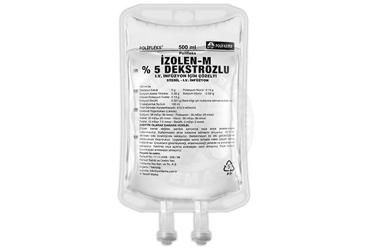 POLIFLEKS IZOLEN-M %5 DEKSTROZLU SOLUSYON 500 CC PVC SETLI