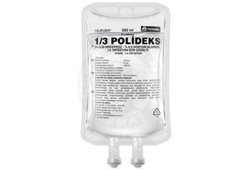 POLIFLEKS 1/3 POLIDEKS IV INF. ICIN COZ. 500 ML SETLI PVC