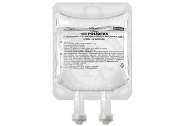 POLIFLEKS 1/3 POLIDEKS I.V. INF. ICIN COZELTI 100 ML SETLI