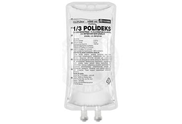 POLIFLEKS 1/3 POLIDEKS IV INF. ICIN COZ. 1000 ML SETLI PVC
