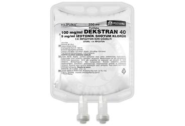 POLIFLEKS DEKSTRAN 40 IZOTONIK SODYUM KLORUR SOLUSYON 250 ML SETLI(PVC)