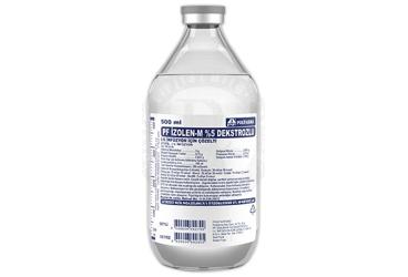 IZOLEN-M %5 DEKSTROZLU SOLUSYON 500 CC CAM SISE SETLI