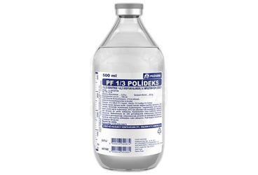 1/3 POLIDEKS (%3,33 DEKSTROZ-%3 SODYUM KLORUR)500 CC SETLI(CAM SISE)