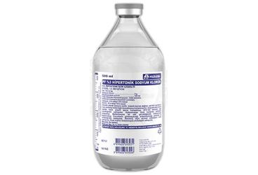 %3 SODYUM KLORUR SOLUSYON 500 ML CAM(SETSIZ)