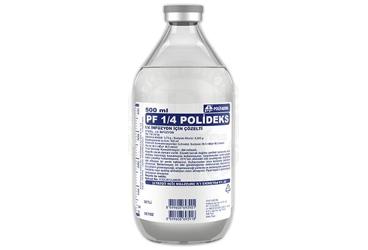 PF 1/4 POLIDEKS IV INFUZYON ICIN COZELTI 500 ML SETSIZ