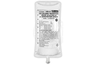 PRE-EKLAMOL MAGNEZYUM SULFAT 40 G/1000 ML IV INFUZYON ICIN COZELTI