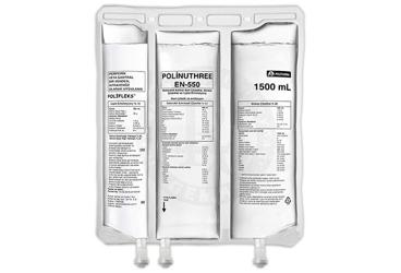 POLINUTHREE EN-550ELEKTROLITLI AMINO ASIT COZELTISI GLUKOZ COZELTISI VE LIPIDEMULSIYONU 1500 ML