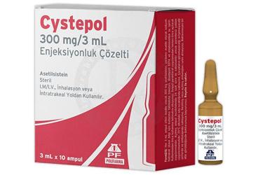 CYSTEPOL 300 MG/3 ML ENJEKSIYONLUK/INFUZYONLUK COZELTI