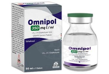 OMNIPOL   350 MG/ML IA,IV ENJ. ICIN COZELTI 50 ML