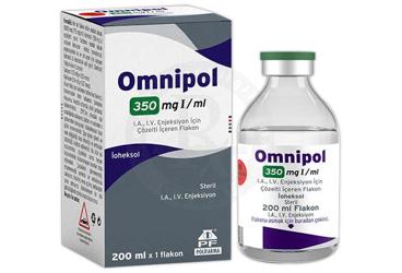 OMNIPOL 350 MG/ML IA,IV ENJ. ICIN COZELTI ICEREN FLAKON 200 ML